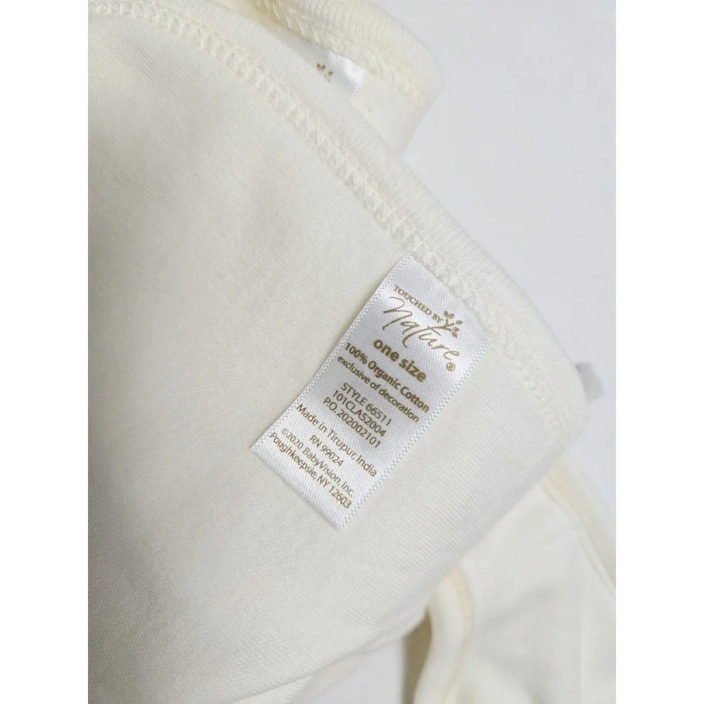 Touched by Nature Baby Organic Cotton Bibs‎ 5pk Muffin Pizza My Heart